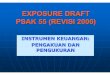 EXPOSURE DRAFT PSAK 55 (REVISI 2006) · EXPOSURE DRAFT PSAK 55 (REVISI 2006) ... dari nilai kontrak sejenis yang memberi pengaruh ... Joint venture