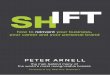 how to reinvent your business, - CBS MoneyWatchi.bnet.com/blogs/shift-by-peter-arnell-excerpt.pdf · how to reinvent your business, your career, ... road in various far- off cities,
