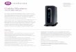DOCSIS 3.0 Cable Modem - The Home Depot · The Motorola Model MB7420 cable modem meets the cable industry's DOCSIS 3.0 standard for speeds ... ToD support for local and MSO time synchronization