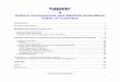 Patient Assessment and Medical Evaluation Table of …€¦ · Patient Assessment and Medical Evaluation . Table of Contents ... Patient Assessment and Medical Evaluation . ... (NCP),