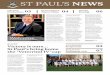 ST PAUL’S NEWS · senior rugby squad toured Japan ... by saxophone teacher Katie Brown and which has been ... golden year (so far!) Act of Remembrance