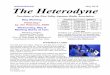 May 2018 The Heterodyne · The Heterodyne  ... this is the West Valley Amateur Radio Association. For this club, ... Electronics Flea Market – 2018