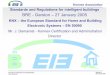 KNX – the European Standard for Home and Buildingprojects.bre.co.uk/ibseminar/1_Standrds_Konnex.pdf · KNX – the European Standard for Home and Building Electronic Systems –