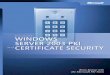 Microsoft Windows Server 2003 PKI and Certificate … · Contents vii 5 Designing a Certification Authority Hierarchy 67 Determining the Number of Tiers in a CA Hierarchy . . . 
