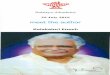 SahityaAkademisahitya-akademi.gov.in/sahitya-akademi/library/meettheauthor/... · SahityaAkademi 29July2016 ... him for his novel, Ananthajeevanam. His works are translated into English,