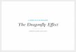 A BOOK IN A SLIDESHOW The Dragonfly Effect · THE DRAGONFLY EFFECT ... attention (Example: Dove's Real Beauty campaign was based off of a ... A Book In A Slideshow JENNIFER AAKER