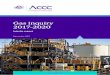 Gas inquiry 2017–2020 - Australian Competition and ... inquiry December 2017... · 4.6. Gas storage ... LNG liquefied natural gas MCQ minimum contract quantity MDQ maximum daily
