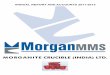 MORGANITE CRUCIBLE (INDIA) LTD. - Morgan … CRUCIBLE (INDIA) LTD. ANNUAL REPORT AND ACCOUNTS 2011-2012 1 MORGANITE CRUCIBLE (INDIA) LIMITED 27TH ANNUAL REPORT 2011-12 BOARD OF DIRECTORS: