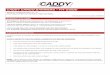 CADDY CARGO BARRIERS FIT GUIDE - Caddy … · CADDY CARGO BARRIERS – FIT GUIDE Part No. Vehicle Make / Model Year Barrier Type Position Emerg. Hammer Standards Rating Suit Side