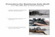 Axle Shaft Replacement Procedure - Fatsomastatic.fatsoma.com/gts-pdfs/service-bulletins/axle-replacement.pdf · 1. Following is a step by step procedure in replacing a damaged axle