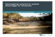 Managing extreme water shortage in Victoria · The licence does not apply to any images, ... Managing extreme water shortage in Victoria Lessons from the Millennium Drought iii 
