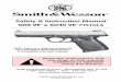 SD9 VE SD40 VE PISTOLS - Homepage | Smith & Wesson · sd9 ve™& sd40 ve™ pistols note: there is a different manual for ... firearm and smith & wesson will not be responsible for