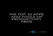 The Top 10 Apps and Tools of Productivity .The terms The Omni Group, OmniFocus™, OmniFocus for