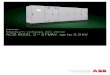 Product brochure Medium voltage AC drive ACS 6000, … · The high power density and compact design and the drive’s ... The motor state calculations are updated ... DC bus without