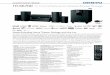 2014 NEW PRODUCT RELEASE HT-S5700 5.1 … · 2014 NEW PRODUCT RELEASE HT-S5700 5.1-Channel Network A/V Receiver/Speaker Package BLACK Sweet-Sounding Home Theater Package with the