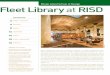 Fleet RISD LIBRARY - Fleet Library | Rhode Island School ...library.risd.edu/pdfs/fleetlibraryrisd.pdf · Rhode Island School of Design 2 design + renovation 4 ... for the Fleet Library