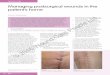 Managing postsurgical wounds in the patient’s home · achieve closure and skin integrity with an acceptable cosmetic result, ... Interventions can be put into ... ruptures along