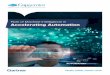 Role of Machine Intelligence in Accelerating Automation · Digital Transformation across sectors. ... IT organizations must automate their application lifecycle ... classifying different
