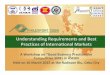Understanding Requirements and Best Practices of ...€¦ · Understanding Requirements and Best Practices of International ... PHILIPPINE PRODUCTS MAY ENTER THE ... HACCP–Hazard