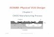 ECE680: Ph i lPh ysical VLSI DiD esignece.gmu.edu/~qli/ECE680/chapter2 Manufacture of CMOS.pdf · ECE680: Ph i lPhysical VLSI DiDesign ... Silicon base material Photoresist SiO 2