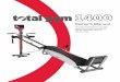 Owner s Manual€¦ · TOTAL GM ® 1400 WES MAAL To order optional accessories, please go to TotalGymCatalog.com 2 Congratulations on purchasing your new Total Gym ® With this product