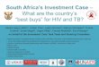 South Africa’s Investment Case What are the … · South Africa’s Investment Case – What are the country ... and uses of the South African HIV Investment Case ... population