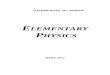 ELEMENTARY PHYSICS - elibrary.bsu.azelibrary.bsu.az/yenii/yeni_kitablar/1414608744.pdf · physics .Formulas and Figures in the book are numerated individually ... Uniform rectilinear