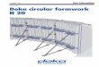 GB Doka circular formwork H20 - Home - FDJ … · as a generic method statement or incorporated ... the practical circu-System overview lar formwork for curved walls Doka circular