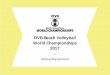 FIVB Beach Volleyball World Championships 2017 · 2015-06-15 · FIVB Beach Volleyball World Championships ... within 2 weeks before and 2 days after the EVENT. ... 80 40 — 20 Open