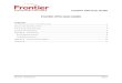 Frontier VFO User Guidewholesale.frontier.com/docs/wholesaledocs/vfo-user-guide.pdf · Frontier VFO User Guide Revised: 10/20/2017 Page 3 What are the Benefits of VFO? High quality,