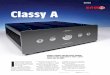 HI-FI WORLD Classy A - wbs-acoustics.com · bass clarinet of Eric Dolphy became easy to discern. There’s no smear or smudge here which means you are hearing right through recordings