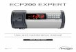 ECP200 EXPERT - PEGO · Page 16 5.11 Switching on the ECP200 EXPERT electronic controller Page 16 5.12 Compressor activation/deactivation conditions Page 16 5.13 Manual defrosting
