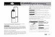 4” and 6” SUBMERSIBLE PUMPS OWNER'S MANUAL · OWNER'S MANUAL 4” and 6” SUBMERSIBLE PUMPS BEFORE INSTALLING PUMP, BE SURE TO READ THIS OWNER’S MANUAL CAREFULLY. ... Place