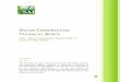 Water Conservation Technical Briefs - SAI Platform Brief 11. Use of... · 1 WATER CONSERVATION TECHNICAL BRIEFS TB11 – Use of conservation riparian buffer to preserve water
