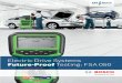 FSA 050 EN - Bosch Diagnostics · Future-Proof Testing: FSA 050 ... Bosch offers the necessary course of instruction for ... software, training and know-how