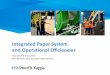 Integrated Paper System and Operational Efficienciesresources.smurfitkappa.com/Resources/Documents/Capital Markets Da… · Integrated Paper System and Operational Efficiencies Tony