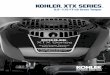 KOHLER XTX SERIESresources.kohler.com/power/kohler/enginesUS/pdf/xtx_series... · KISS OIL CHANGES GOODBYE. Built tough to the core, KOHLER ® XTX Series ... For more information,