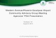 Western Avenue/Phoenix-Goodyear Airport Community Advisory ... · Western Avenue/Phoenix-Goodyear Airport Community Advisory Group ... Annual Review of COG-11 TCE Concentrations June
