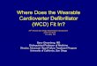 Where Does the Wearable Cardioverter Defibrillator … · 2016;133:XXX–XXX. DOI 10.1161/CIR.0000000000000394. Indication Class Level of Evidence Use of WCDs is reasonable when there