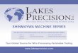 SHINMAYWA MACHINE SERIES - Lakes Precision · 507 this section contains blades for the following machine series: trd-111 sr-140 cats machine series trd-401 aws machine series 