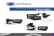 Orion Pulse Arc Welders User Manual Orion 150s · The Orion produces minimal fumes and gases when compared to large-scale arc welders . ... User Manual & Quick Start/Quick Settings