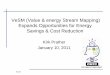 VeSM (Value & energy Stream Mapping) Expands Opportunities for Energy Savings & Cost … · Expands Opportunities for Energy Savings & Cost Reduction Kirk Prather January 10, 2011