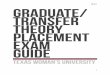 2016-17 GRADUATE/ transfer THEORY PLACEMENT EXAM1).pdf · 2016-17 GRADUATE/ transfer THEORY PLACEMENT ... prepare for the Graduate/ Transfer Theory Placement Exam. ... dominant in