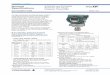 General EJX510A and EJX530A Specifications … · Absolute and Gauge Pressure Transmitter Yokogawa Electric Corporation 2-9-32, ... Zero Adjustment Limits Zero can be fully elevated