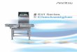 SVf Series Checkweigher - Industrial Equipment …€¦ · Comprehensive weighing technology to assure safety and security Sophisticated, ... reviewed from the fundamentals of product