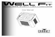 WELL Fit User Manual Rev. 1 - CHAUVET Professional · WELL Fit User Manual Rev. 1 -7- 3. Setup AC Power Each WELL Fithas an auto-ranging battery charger inside the flight case that