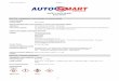 SAFETY DATA SHEET Easy Sheen - Autosmart … · Revision date: 6/09/2016 Revision: 1 Easy Sheen Personal precautions No action shall be taken without appropriate training or involving