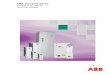 ACS550, 0.75 - 550 Hp Technical catalog · 4 ABB ACS550 standard drive What is an ABB ACS550 standard drive? The ABB ACS550 standard drive is simple to buy, install, conﬁ gure and