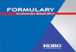 FORMULARY · Kobo Products, Inc. 3474 South Clinton Avenue, South Plainfield, NJ 07080 - USA tel: +1 - 908-757-0033 fax:+1 - 908-757-0905 info@koboproductsinc.com