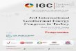 IGC · IGC Turkey 2018, 3rd Annual ... Cost Reduction Analysis of Geothermal Well Construction Volkan Aslanoglu, METU, ... Observation on the Turkish Market
